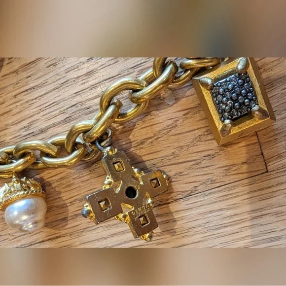 Linda Levinson Vintage golden chain belt / necklace - Picture 3 of 11